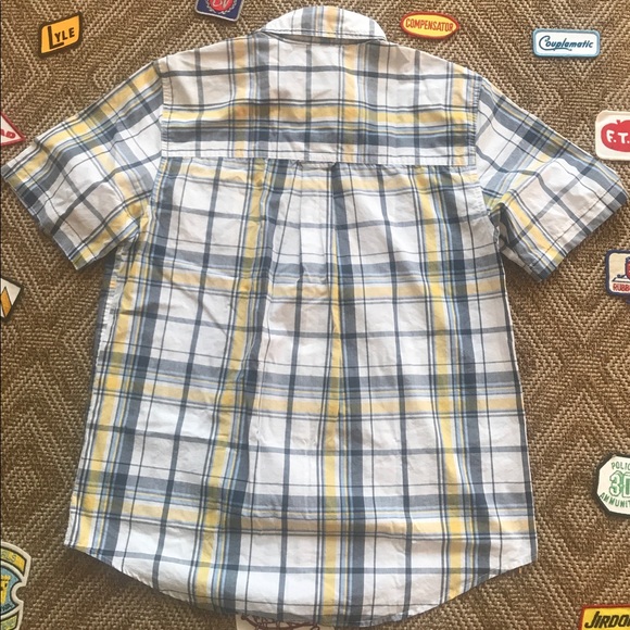 Newly Vintage Chaps Madras Button Front Shirt - Picture 4 of 4